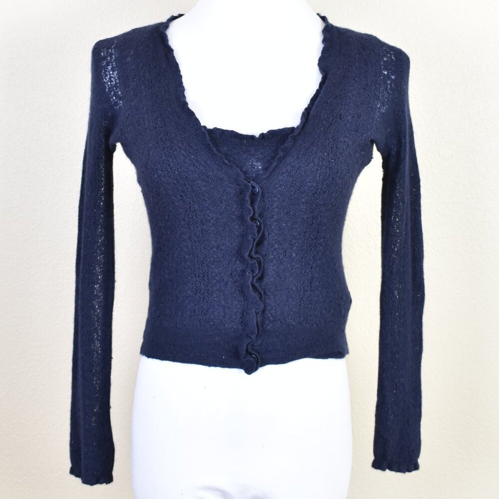 Ralph Lauren Black Label Cashmere Cardigan Tank Twin Set - S - Picture 2 of 14